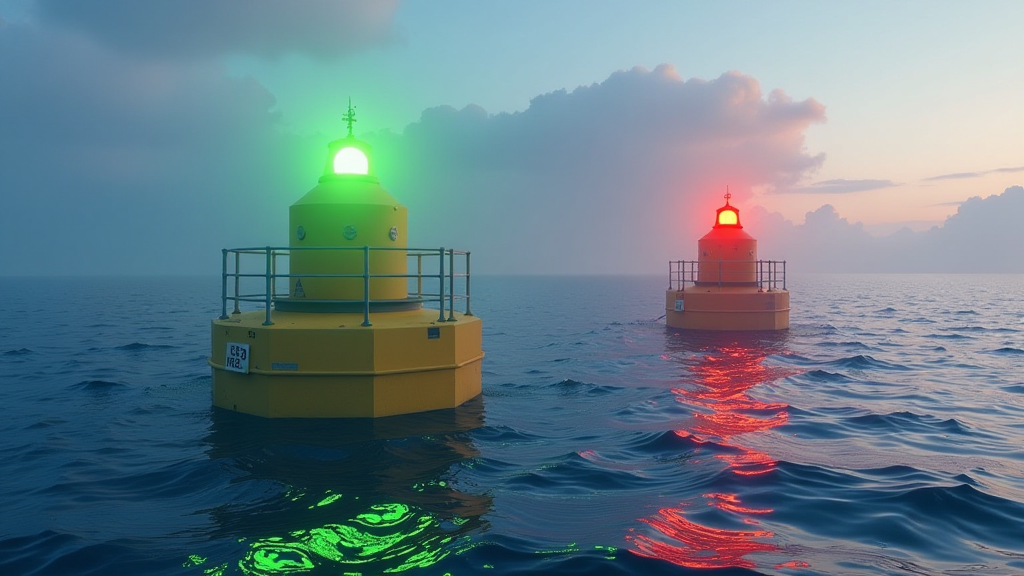 navigationsmarkierungen jadefahrwasser