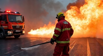 Einblick in die Brandbekämpfungstechniken (2/10)