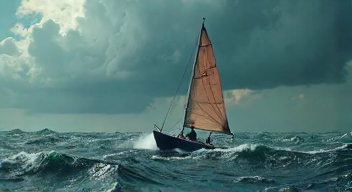 Psyche des Seglers im Sturm (5/10)