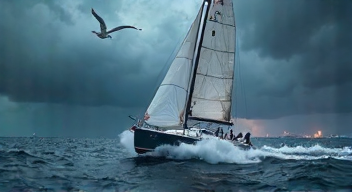 Mein eindrucksvolles Erlebnis beim Segeln mit extremen Wetterbedingungen (1/10)