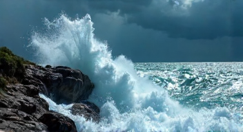 Mein Erlebnis mit stürmischen Wasser (1/10)