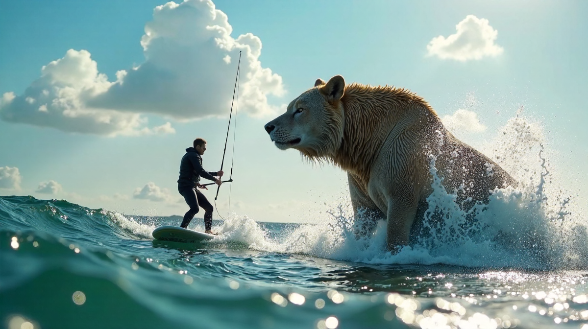 Wale, Windsurfer und das Schicksal: Ein Blick auf Meeressäuger und Menschen